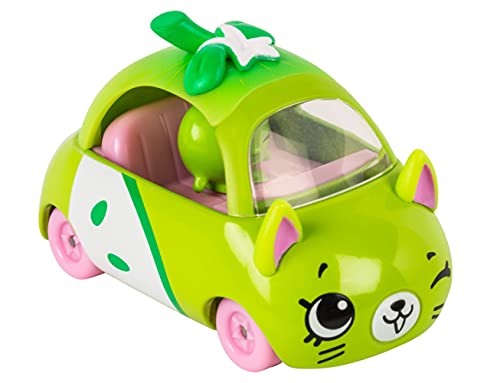 Shopkins Cutie Cars #08 Peely Apple Wheels with Mini Shopkin Exclusive