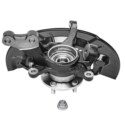 Image of Detroit Axle - 3.5L Front Right Steering Knuckle CV Axle for 2013-2016 Toyota Avalon Steering Knuckle & Wheel Hub Bearing CV Axle Assembly Replacement