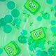 Glo Pals Pippa Leuchtwürfel, 4er-Set, Wasserspielzeug mit Leuchteffekt