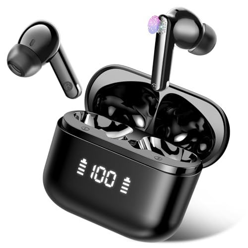 AI Sprachübersetzer Kopfhörer, 48Std Bluetooth 5.4 Kopfhörer Übersetzer mit 164 Sprachen, 3 in 1 Übersetzungskopfhörer, 6 Übersetzungsmodi Echtzeit Übersetzer Ohrhörer mit ENC Mic für Lernen, Business