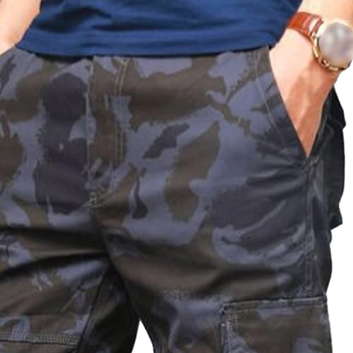 Men's Lightweight Casual Streetwear Pants Straight Leg Outdoor Hiking Pants Relaxed Fit Fashion Cargo Trousers2