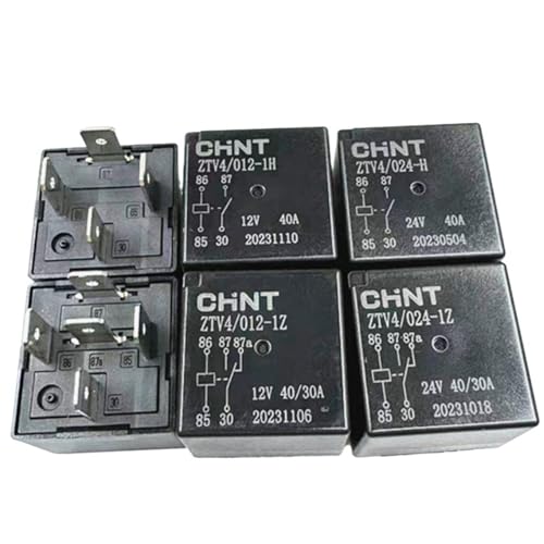 10pcs/lot relay12V 24V 4pins 40A Oil Pump Air Conditioning Fan Remote car Relay(ZTV4 012-H 12V)