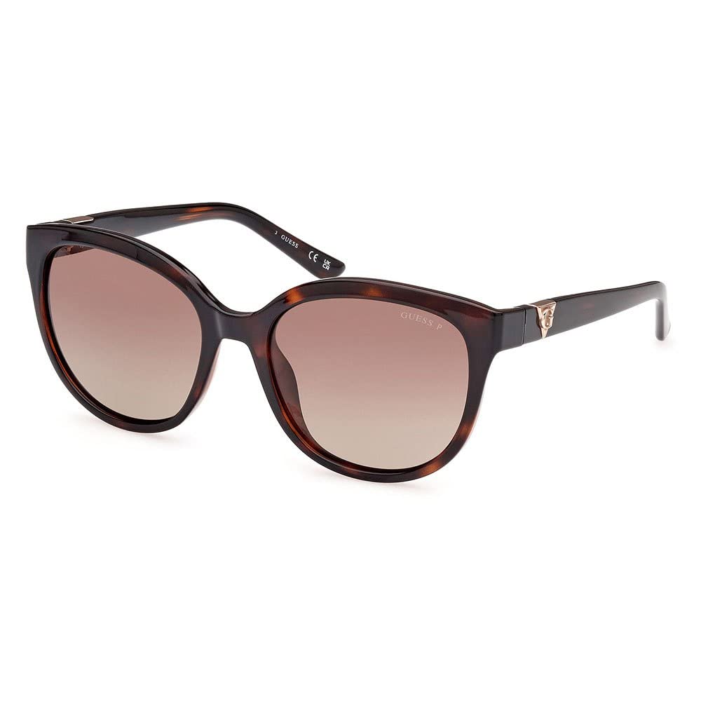 Guess Women's Brown Round Polarized Sunglasses