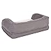 ZOOPLUS Orthopädisches Hundesofa | Hundebett | Memory Foam-Matratze | anschmiegsamer Bezugsstoff | hoher Rand | inkl. Plüschauflage (XL - L 140 x B 80 x H 32 cm)