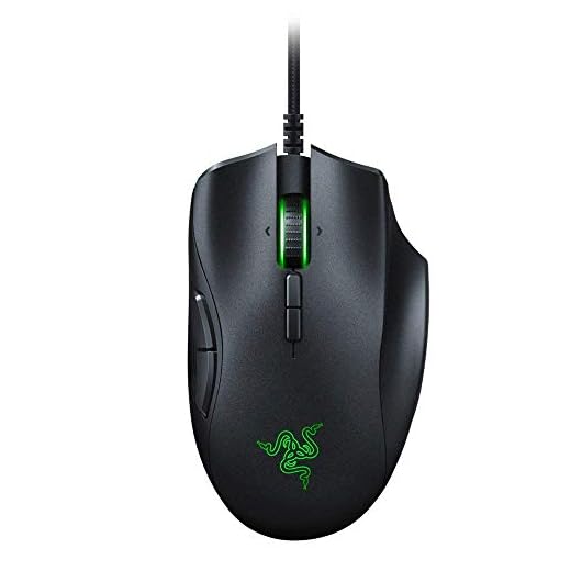 Mouse Gamer Razer Naga Trinity 20 botões 16000DPI, Preto