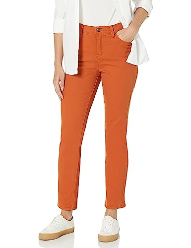 Image of Gloria Vanderbilt Womens Amanda Classic High Rise Tapered Jean Petite