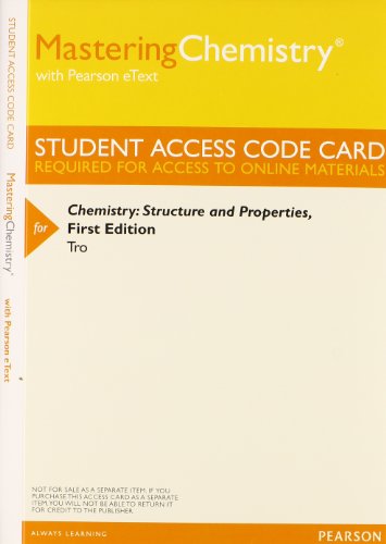 Chemistry: Structures and Properties, Books a l... 0321974611 Book Cover