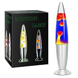 16inches Lava Lamp Purple and Orange for Kids and Adults- Big Motion Lava Night Lights with Purple B