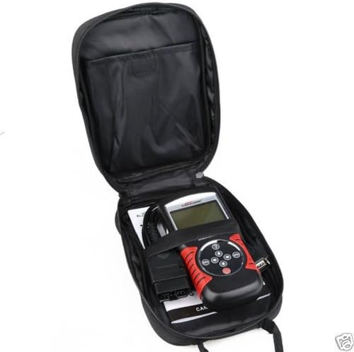 KW820 Car Scanner Tool and accessories stored in its carrying case