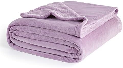BEDSURE Kuscheldecke Flauschig Decke Fleecedecke - Wohndecke Warm Winter Weich, Sofadecke XXL, Decke Couch Blanket, Wohn- & Kuscheldecken Große 230x270cm, Sofa überwurfdecke Lilla