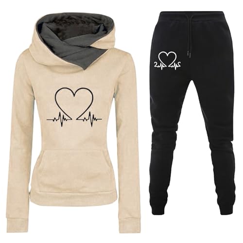 Survêtement de sport femme chaud et confortable pour hiver avec poches slim