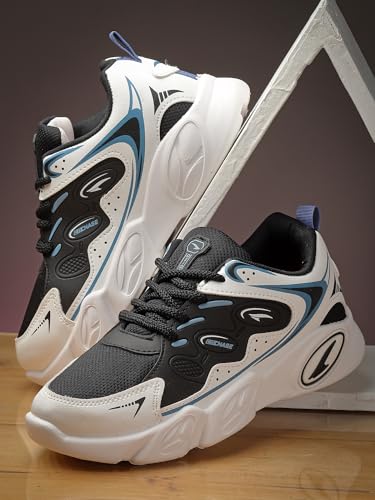 Image of ASIAN Kids VISION-02 Stylish Casual Chunky Sneakers with Laces for Boys, Trendy and Comfortable Shoe Perfect, Walking, and Outdoor Play, Lightweight and Durable Design Suitable for Kids