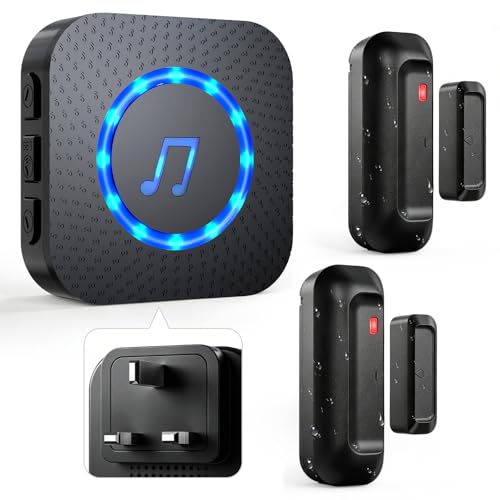 ChunHee Door Alarms when Opened Door Chime for Business/Home/Shop
