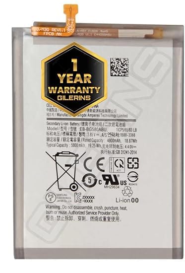 Image of Original EB-BG580ABU Battery for Samsung Galaxy M30, M20, SM-M205F M205F Battery with 1 Year Warranty***** (S00103)