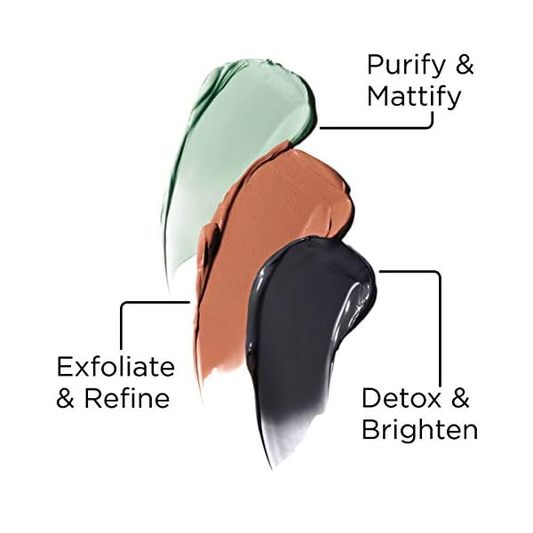 L'Oreal Paris Skincare Pure Clay Face Mask with Charcoal for Dull Skin to Detox & Brighten Skin, Clay Mask, at home face mask, 1.7 oz.