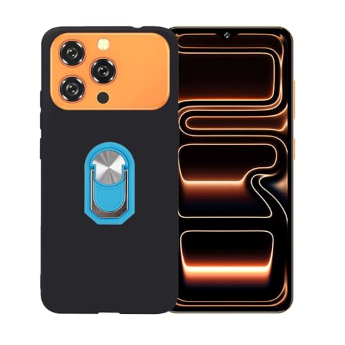CongJiaLingXi�P�[�X�K�p ��Oukitel C17 (6.52") �����O�T�|�[�g�A�_�炩���V���R�[���V�F���̏_��ȃo���p�[�h�Ռ�TPU�ی�J�o�[�������,��
