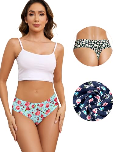 Image of voenxe Seamless Women Underwear Thongs,156512