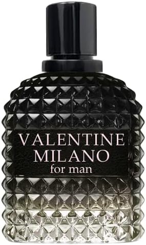 Perfume for Men Valentine Milano Eau de Toilette Natural Spray Men Cologne Masculine Scent 3.4 Fl Oz/100ML