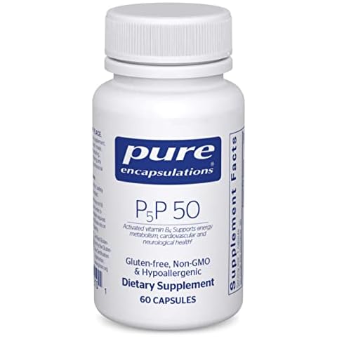 Pure Encapsulations P5P 50 Vitamin B6 Supplement Cover