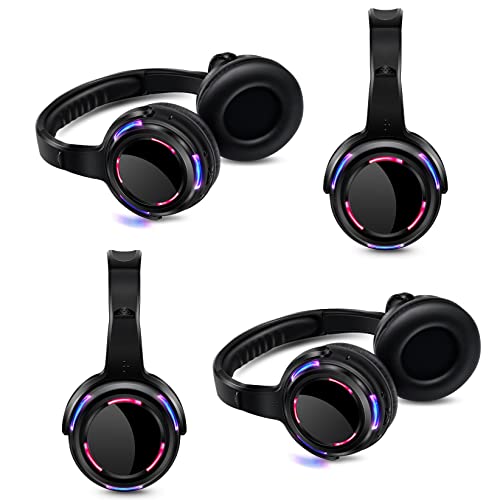 Jysiptkird UH-9 Wireless Silent Disco Headphones 10 Pieces Rf Headset Pack Without Transmitter cover