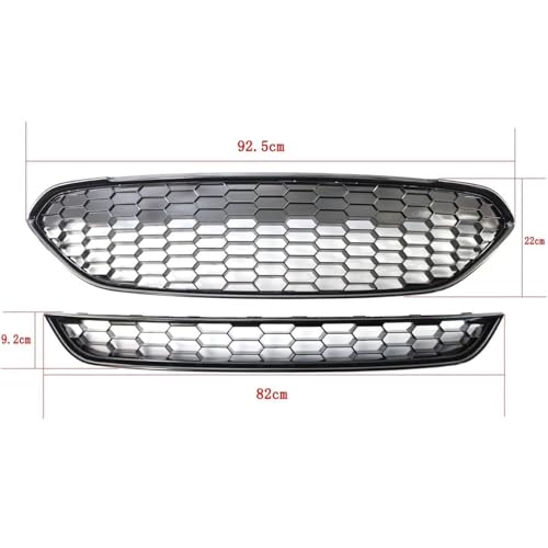 Grille de phare antibrouillard pour Fiesta Zetec-S pare-chocs avant