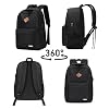 Black Backpack for School - 17.3 Inch Lightweight Daypack for Teen Boys & Girls, Simple Bookbag for Women & Men, Kids Book Bag, Mochilas Escolares para Nios