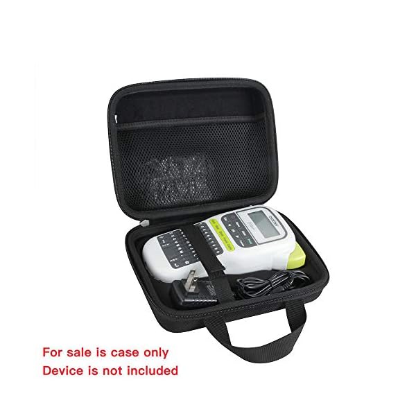 Hermitshell EVA Reisetasche für Brother P-Touch PTH110 Easy Portable Label Maker – Bild 3