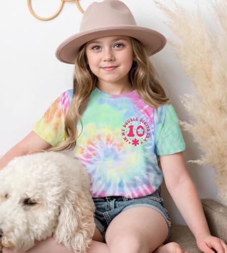 in My Double Digits Era Birthday Girls Shirts 10 Year Old Girl Tshirt 10th Birthday Shirts for Girls Party Gift Tee Tops4