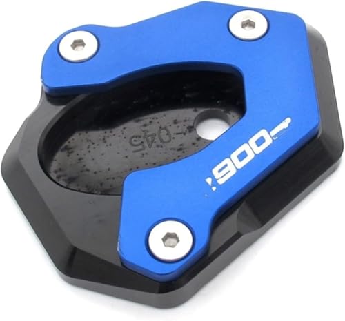 Béquille de moto Z900 RS : support de pied en alliage d'aluminium CNC bleu 17-20