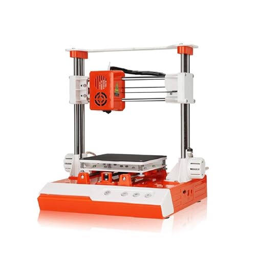 DEWIN Impresora 3D, Kit de miniimpresora 3D de Escritorio K1, tamaño de impresión de 100 x 100 x 100 mm, for Principiantes, Enchufe de la UE
