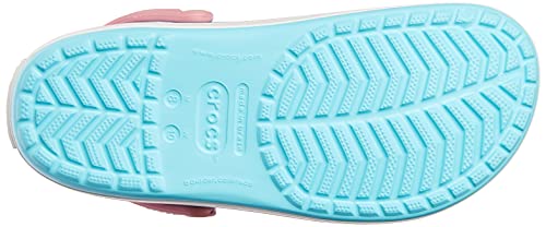 CROCS Crocband - Ice Blue/White - M9W11 , X11016-4S3-M9W11, Unisex Adult , Ice Blue/White , M9W11