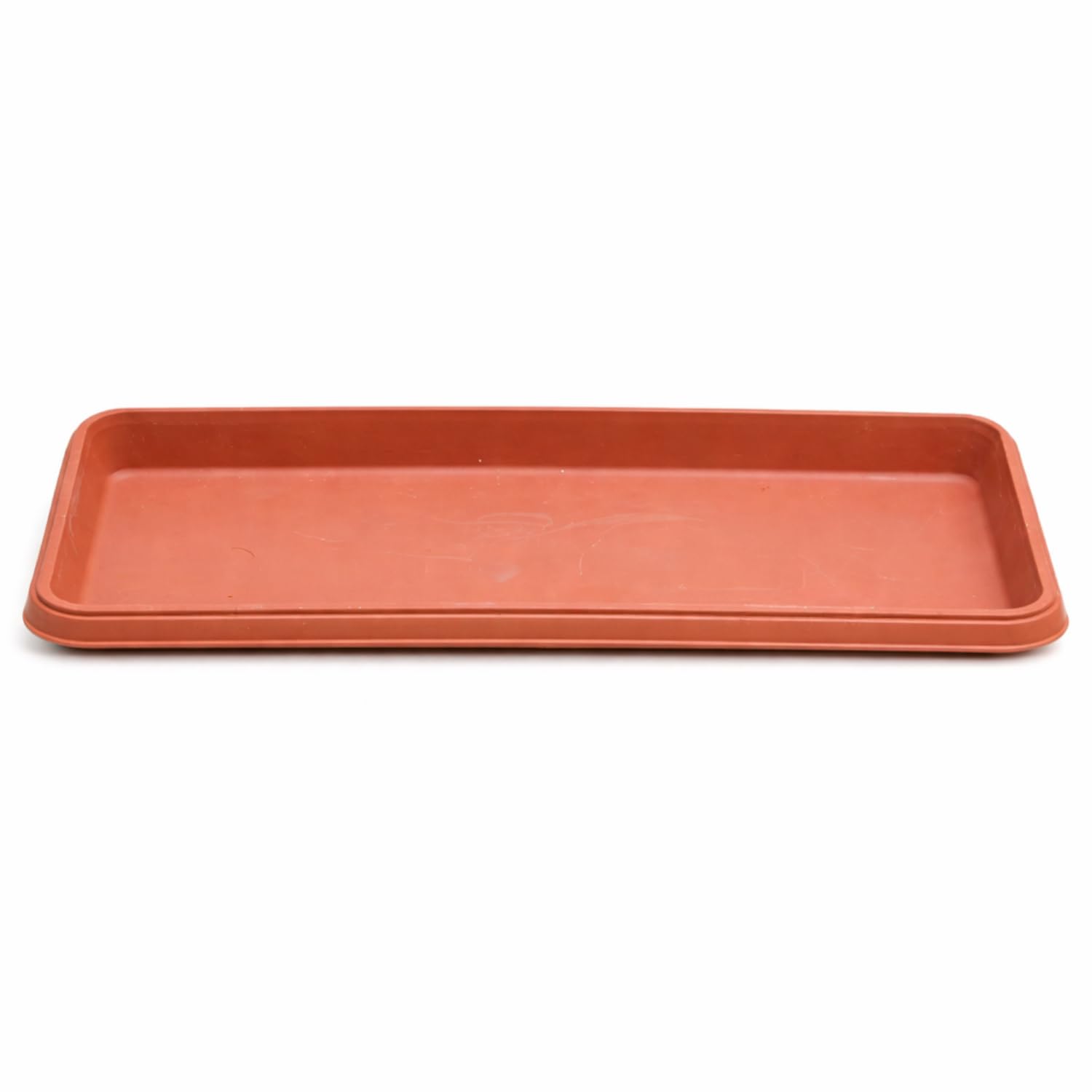 Tray for Window Planter 45cm Plastic Planter | Drainage Water Collector Tray for Home & Garden (Terracotta)-image-15