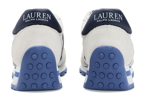 Image of Lauren Ralph Lauren Dani Suede & Leather Sneakers