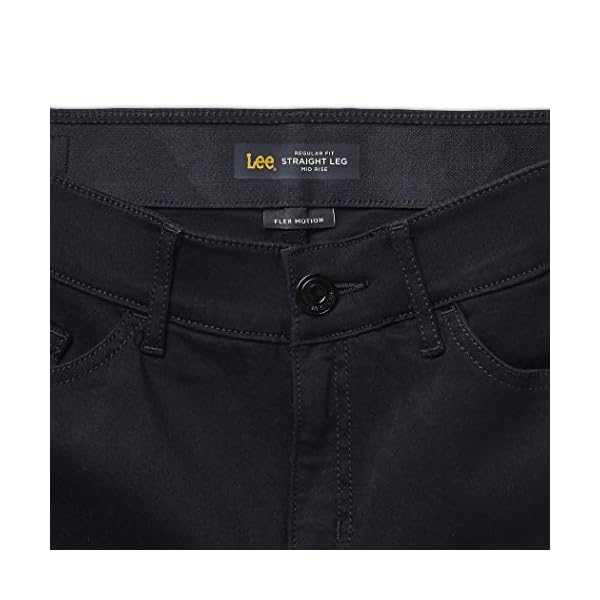 Lee-Womens-Petite-Flex-Motion-Regular-Fit-Straight-Leg-Jean Lee Women's Petite Ultra Lux Comfort with Flex Motion Straight Leg Jean Rayne 8 Petite