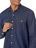 Zoom IMG-2 amazon essentials camicia in denim Zoom IMG-2 amazon essentials camicia in denim
