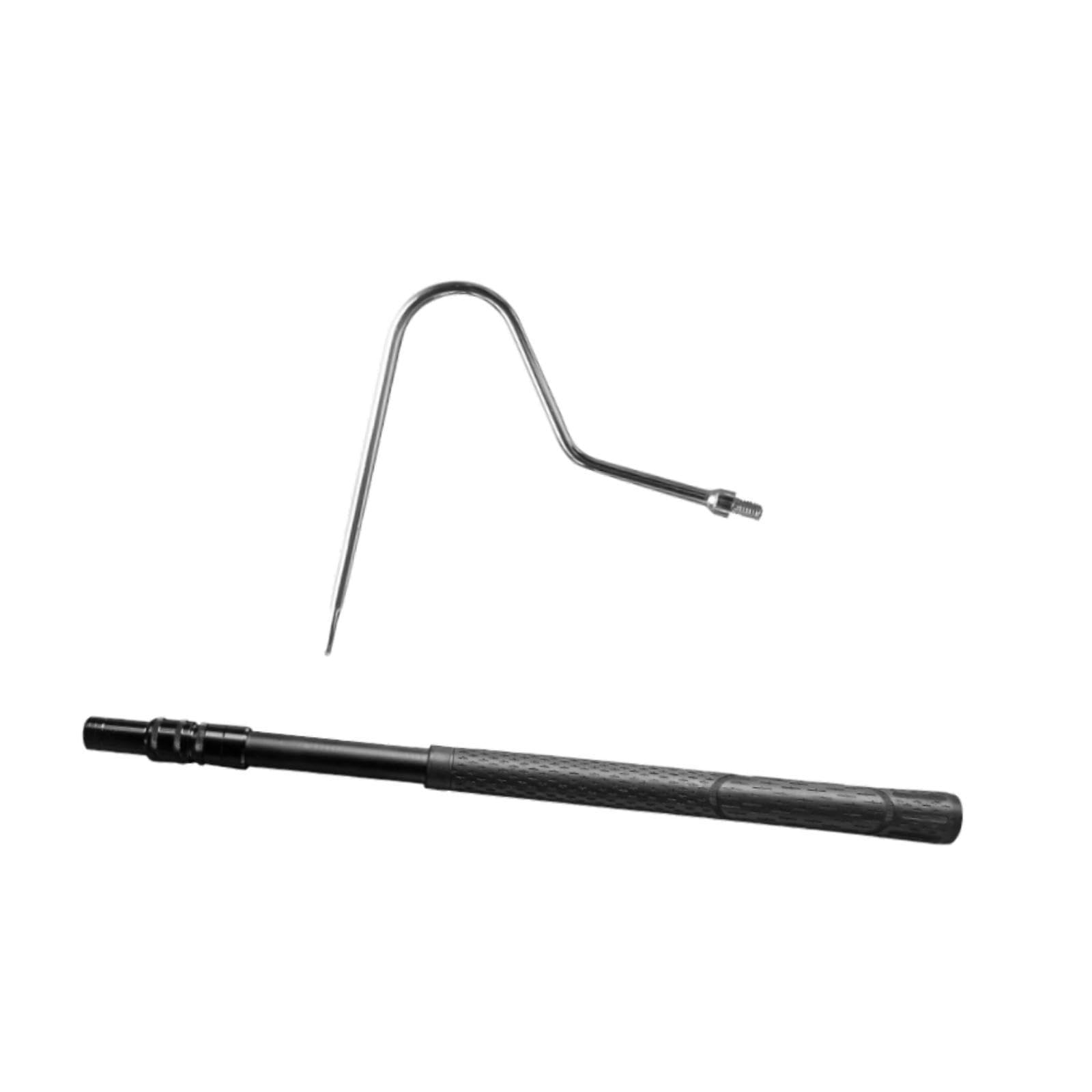 predolo Herramienta de Manejo de Gancho para Serpientes para Atrapar, Controlar O Mover, Gancho Ajustable Profesional Extensible para Reptiles, Atrapa Serpien