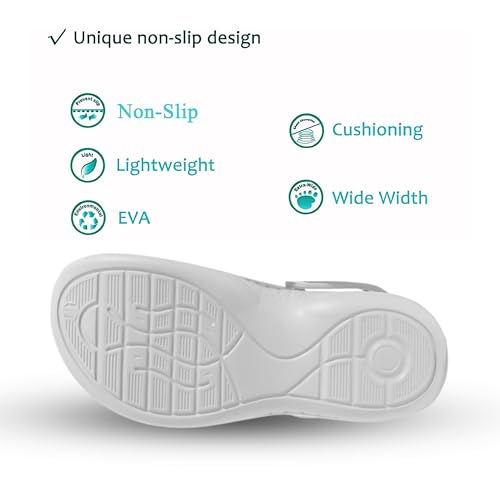 Image of Kraasa Men's Lightweight Extra Soft Men's Classic Casual Sports Clogs /Sandals with Adjustable Back Strap for Adult | Anti Skid, Comfortable| Waterproof & Everyday Use Mules for Gents /Boys