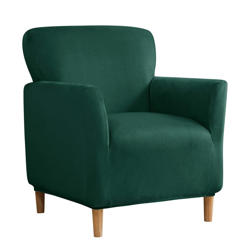 Mingfuxin Velvet Armchair Sofa Covers, Stretch Banquet Tub Chair Covers Slipcovers