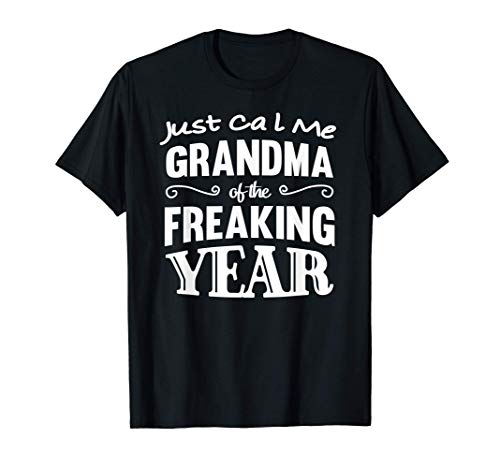 FAMILY 365 Grandma of the Freaking Year Tee Best Grandmother Maglietta