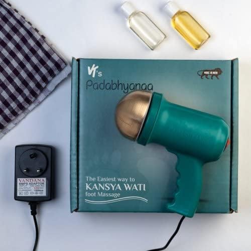 Image of ACM Ayurvedic Kansa Vatki Foot Massager Round Vatki (KT04-1-WATI)