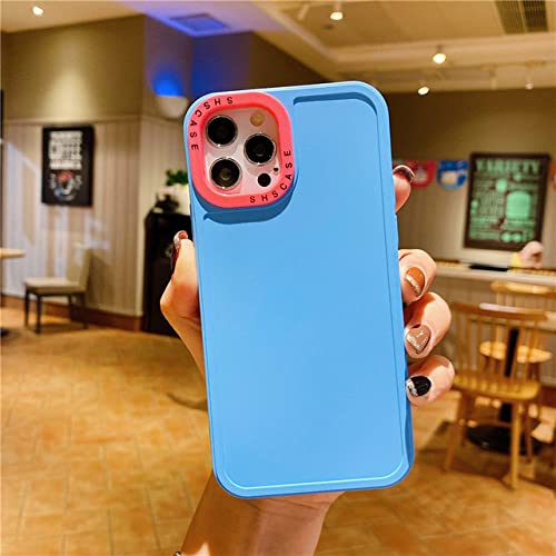 Housse antichoc iPhone 13 Pro Max souple avec protection appareil photo T7