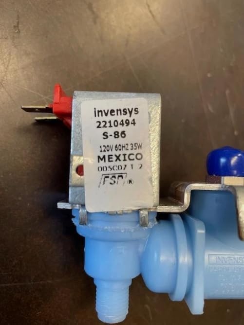 2210494 S-86 Universal Refrigerator ICE Maker Water Valve Compatible with INVENSYS