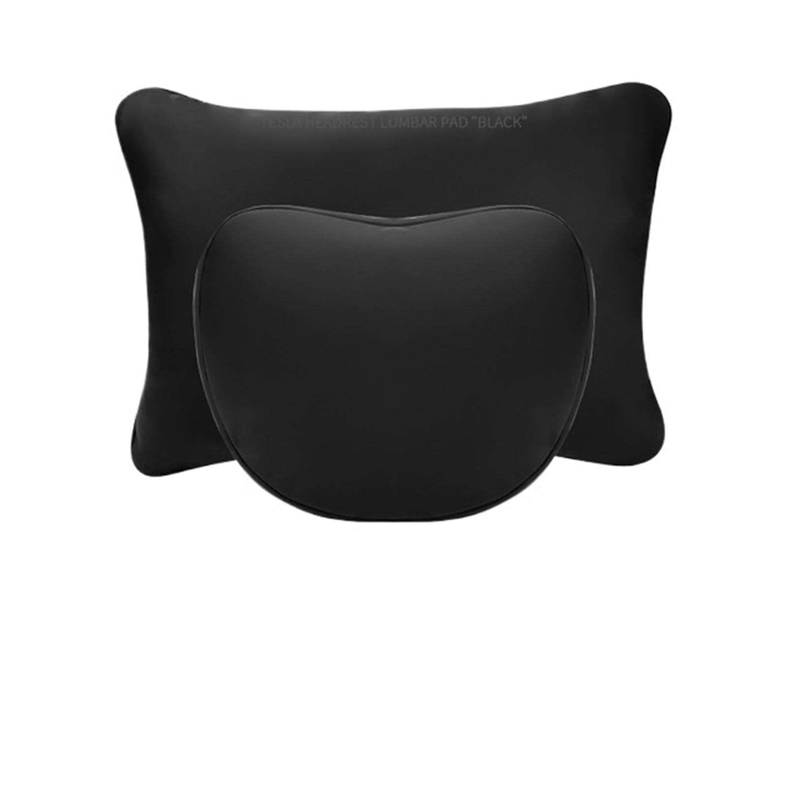 POAWUDJA Car Pillow Car Seat Headrest Fit For Mercedes For Tesla Lumbar Support Neck Pillow Removable Cover(M3MY 05B)