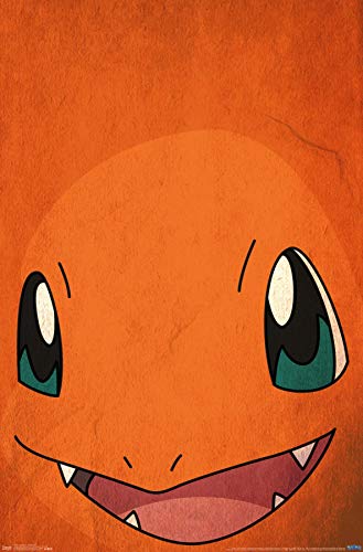 Trends International Pokémon - Charmander Wall Poster, 22.375 Trends International Pokémon - Charmander Wall Poster, 22.375