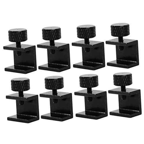 CORHAD 8pcs Adjustable Clamp for Printer Bed Glass Bed Clip Strong Aluminum Alloy Easy Install