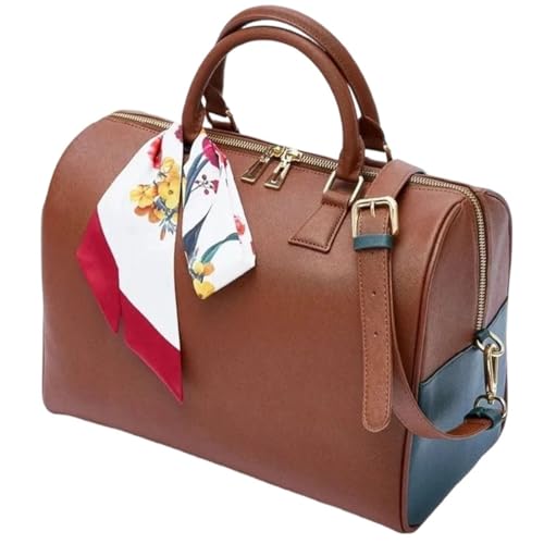 Bolsos de hombro unisex grandes: maletín Boston con organizador