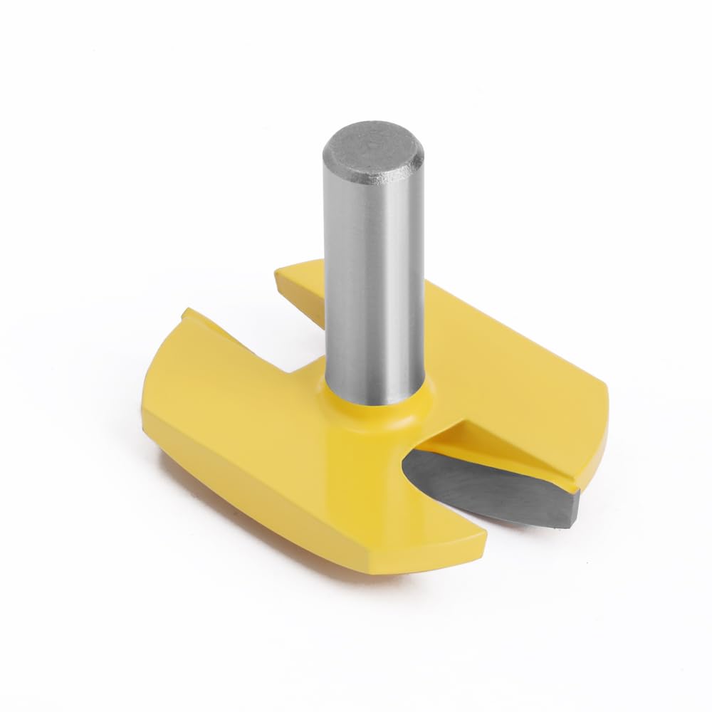 Fresa de radio cóncavo de broca enrutadora de tazón grande de 2-1/2 "para brocas de corona for carpintería, 1 unidad(12mm Shank)