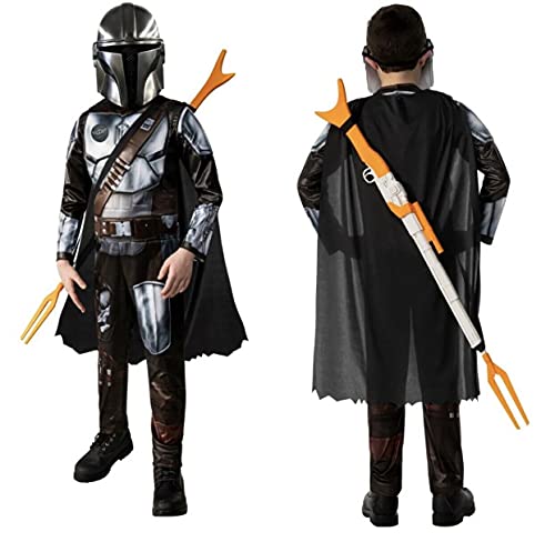Rubies Mandalorian Star Wars Costume Kids Youth Sizes Dress Up Cosplay Halloween thumb #6