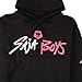 KPop Demon Hunters Saja Boys Demon Women's Black Long Sleeve Hoodie-Small