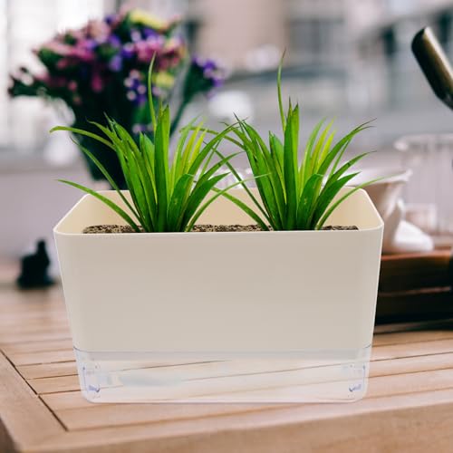 Pot de fleurs auto-absorbant adapté aux plantes pour éviter le manque d'eau - 8